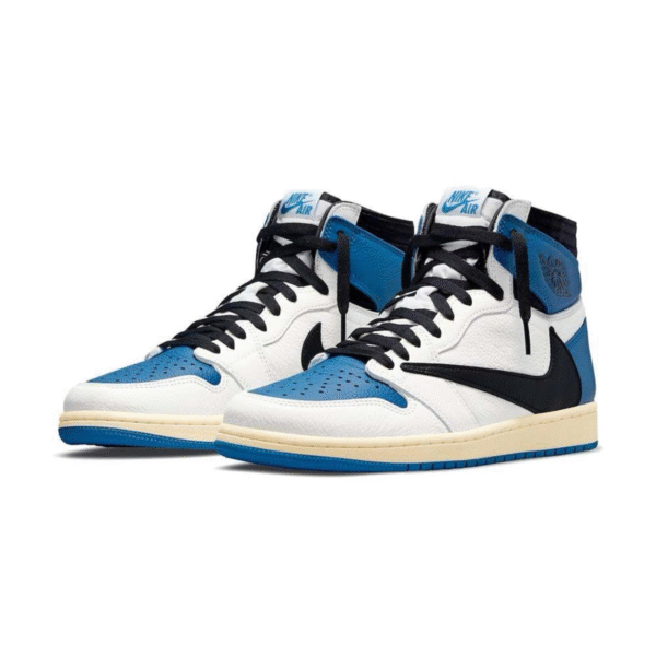 Air Jordan 1 Retro High OG SP — Military Blue White Sail Black - Image 2