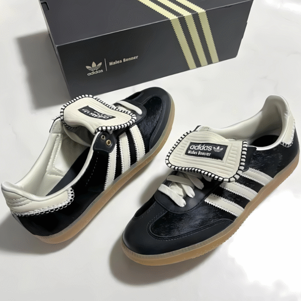 Adidas Wales Bonner Samba Pony Hair Black - Image 3