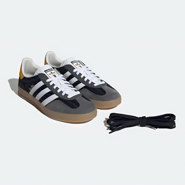 Adidas Gazelle Core Black/ cloud white/ Gum - Image 3