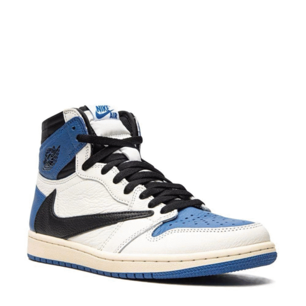 Air Jordan 1 Retro High OG SP — Military Blue White Sail Black - Image 4