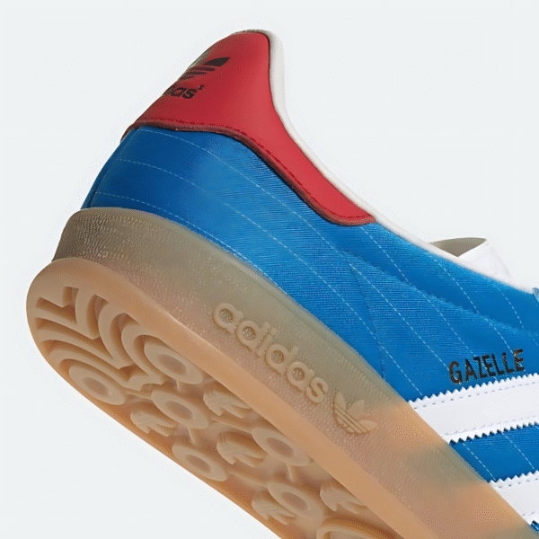 Adidas Gazelle Bright blue/ cloud white/ Gum - Image 4