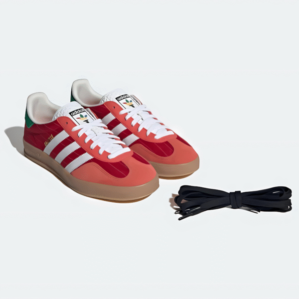 Adidas Gazelle Butter scarlet/ cloud white/ Gum - Image 4