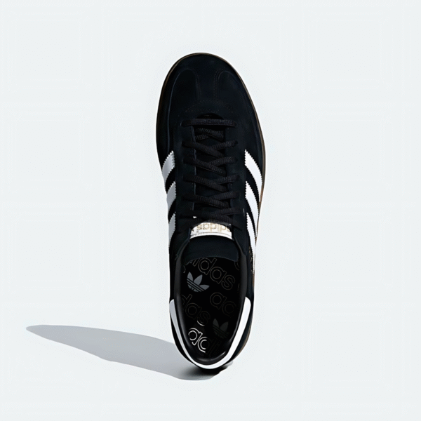 Adidas Handball Spezial Black/White with Gum Sole - Image 4