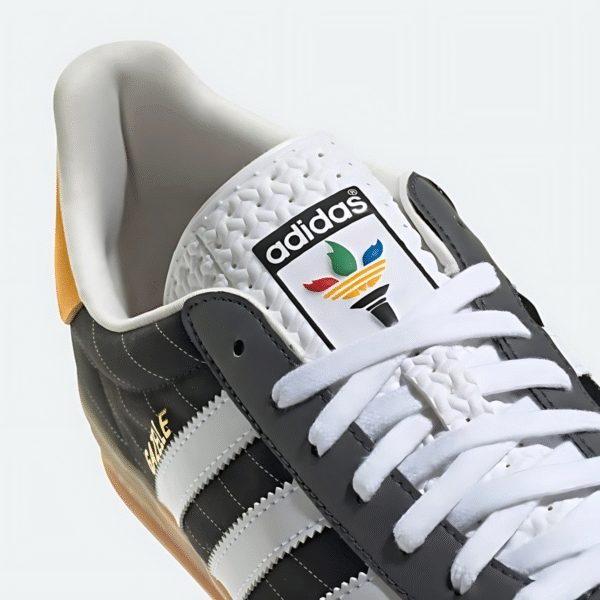 Adidas Gazelle Core Black/ cloud white/ Gum - Image 5