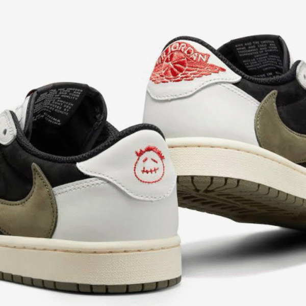 Travis Scott x Air Jordan 1 Low OG “Olive” - Image 7