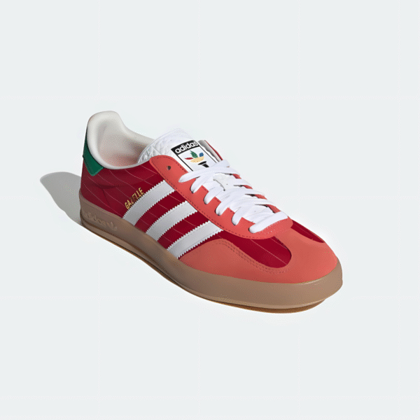Adidas Gazelle Butter scarlet/ cloud white/ Gum - Image 6