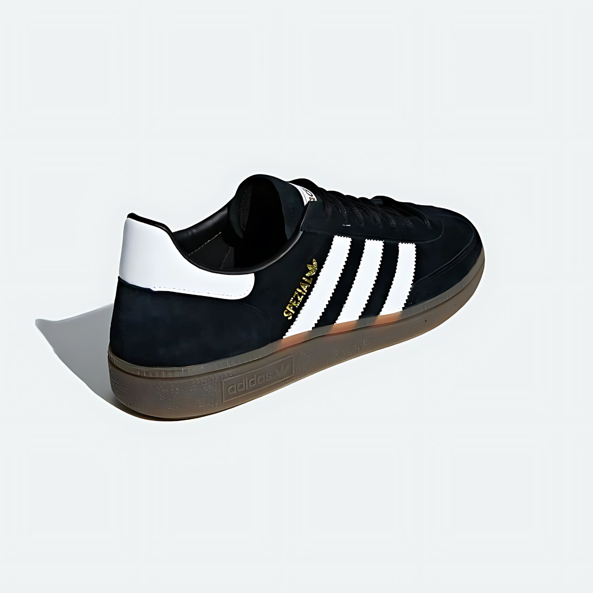Adidas Handball Spezial Black/White with Gum Sole - Image 7