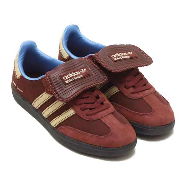 Wales Bonner x Adidas Samba Nylon ‘Burgundy - Image 4