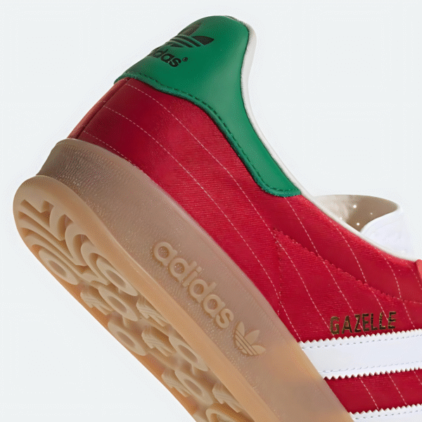 Adidas Gazelle Butter scarlet/ cloud white/ Gum - Image 7