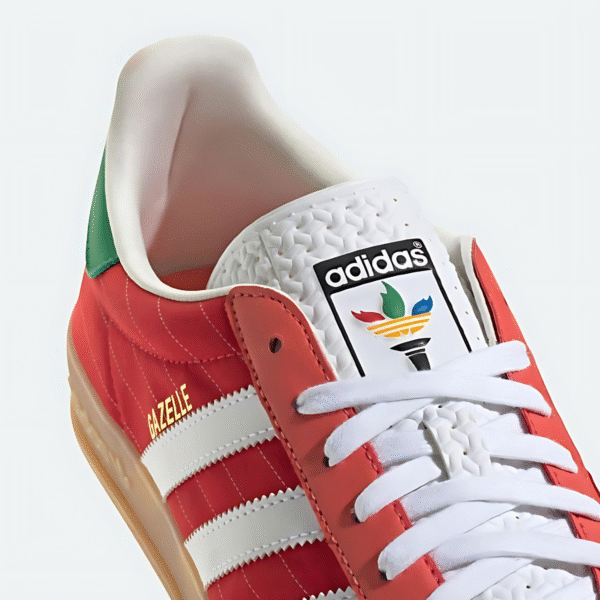 Adidas Gazelle Butter scarlet/ cloud white/ Gum - Image 8