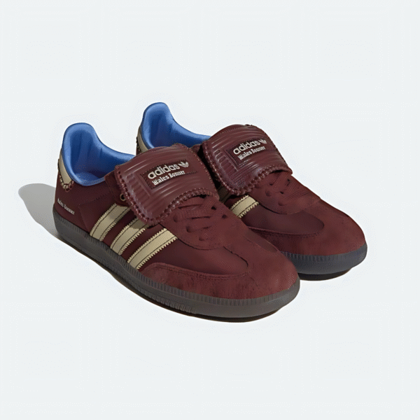 Wales Bonner x Adidas Samba Nylon ‘Burgundy - Image 8