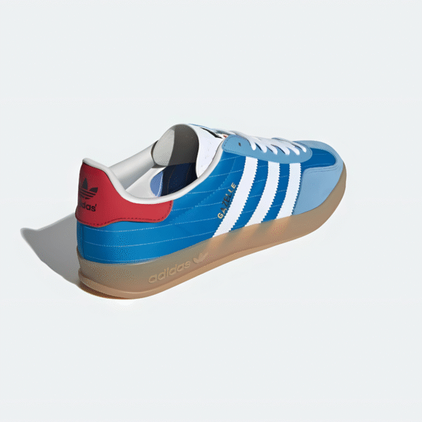 Adidas Gazelle Bright blue/ cloud white/ Gum - Image 9